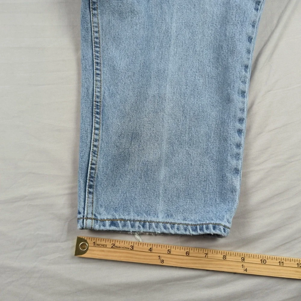 Levis Jeans Mens 38x29 Blue 560‎ Loose Tapered Relaxed Baggy Light Wash
